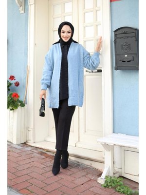 Balon Kol Triko Hırka