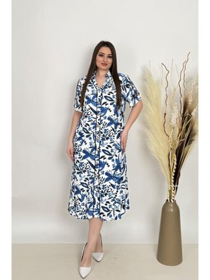 Büyük Beden Kolları Apoletti Ve Biye Detaylı Gömlek Elbise Saks