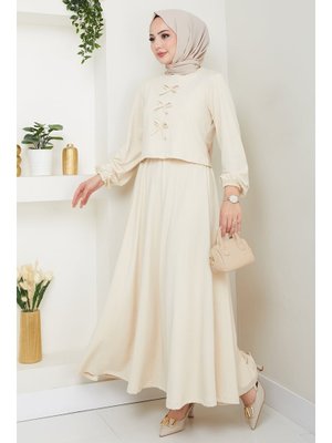 Etekli Fiyonk Detaylı Taş Takım