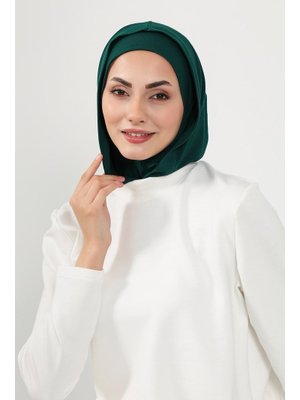 89p Yeşil Kapşon Ve Kapatıcı Özellikli Penye Hazır Bone,b