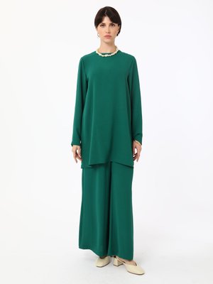 Aerobin Tunik Pantolon Takım Zümrüt Yesili