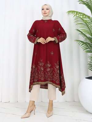 Bordo Zenane Tunik Bordo Zenane Tunik