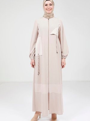 Saten Garnili Bej Ferace 9203 Saten Garnili Bej Ferace 9203