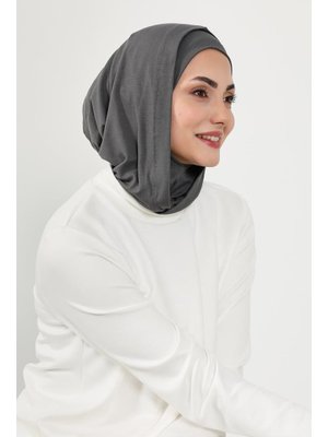 89p Antrasit Kapşon Ve Kapatıcı Özellikli Penye Hazır Bone,b 89p Antrasit Kapşon Ve Kapatıcı Özellikli Penye Hazır Bone,b