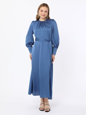 İndigo Büyük Beden Elbise İndigo Büyük Beden Elbise