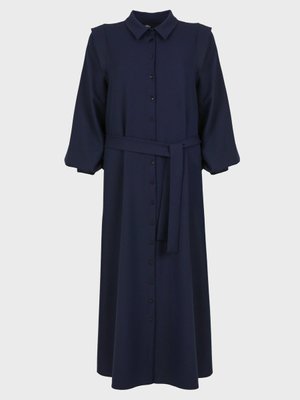 Lacivert Büyük Beden Elbise Lacivert Büyük Beden Elbise