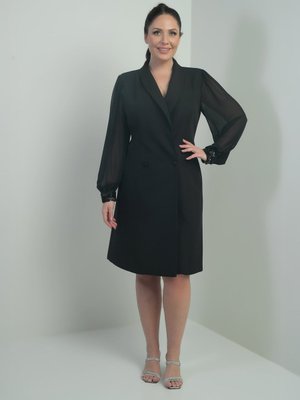 Siyah Büyük Beden Abiye Elbise