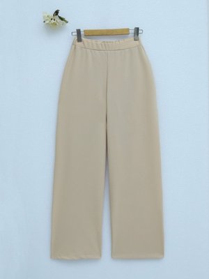 Somon İthal Kumaş Bol Paça Pantolon