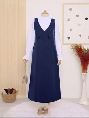 Laci Omuzları Bağlamalı Uzun Jile