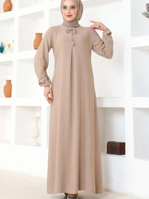 Vizon A Pile Viskon Elbise