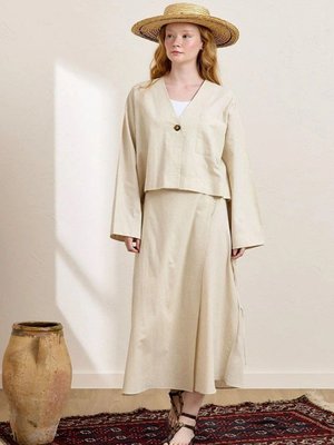 Krem Organik Keten Anvelop Etek