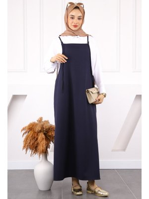 Lacivert İp Askılı Jile Lacivert İp Askılı Jile