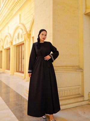 Siyah Ankanoor Gizli Patlı Ferace