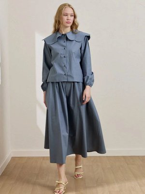 Balon Etek Dark İndigo