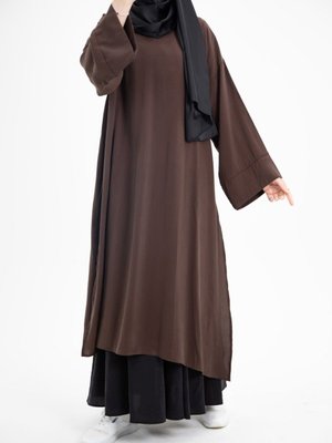 Acı Kahve Ankanoor Modal Cupra Etekli Takım