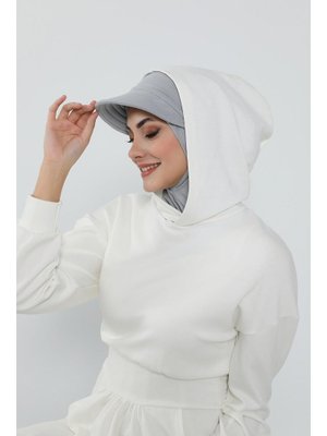 5p Gri Türban Üzeri Siperlik Şapka,sp 5p Gri Türban Üzeri Siperlik Şapka,sp