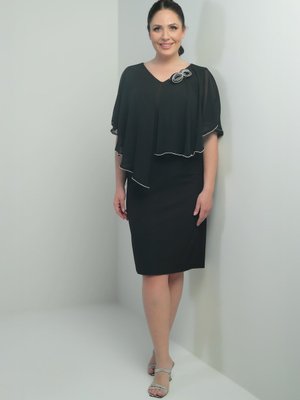 Siyah Büyük Beden Abiye Elbise