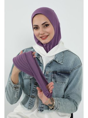 5p Mor Türban Üzeri Siperlik Şapka,sp 5p Mor Türban Üzeri Siperlik Şapka,sp