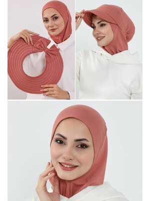 1p Somon 3'lü Tak Çık Bone,siperlik Ve Şapka Seti ,st 1p Somon 3'lü Tak Çık Bone,siperlik Ve Şapka Seti ,st