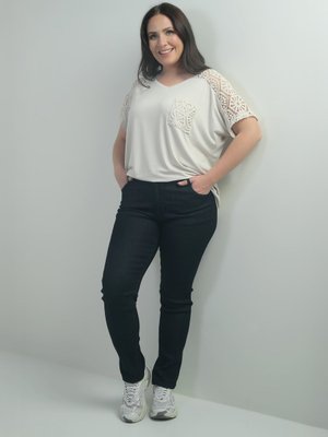 Koyu Lacivert Büyük Beden Pantolon