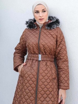 Taba Kapitone Şişme Mont