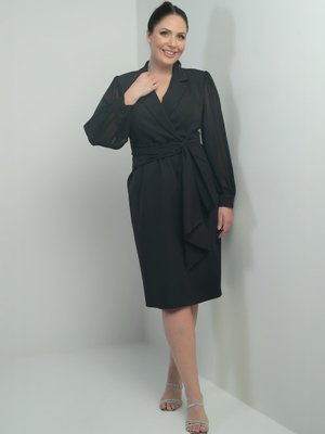 Siyah Büyük Beden Abiye Elbise