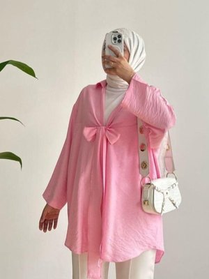 Pembe Kimono Tunik Pembe Kimono Tunik