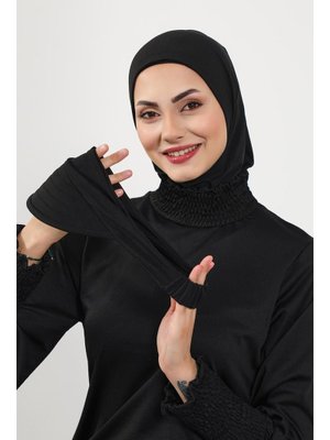 5sn Siyah Türban Üzeri (deniz,havuz İçiin Uygun) Siperlik Şapka,sp 5sn Siyah Türban Üzeri (deniz,havuz İçiin Uygun) Siperlik Şapka,sp