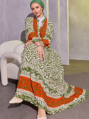 Yeşil Tasarım Elbise