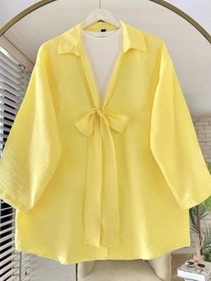 Sarı Kimono Tunik Sarı Kimono Tunik