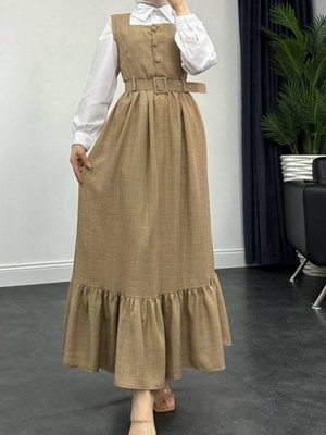 Vizon Top Düğmeli Gömlekli İkili Takım Jile