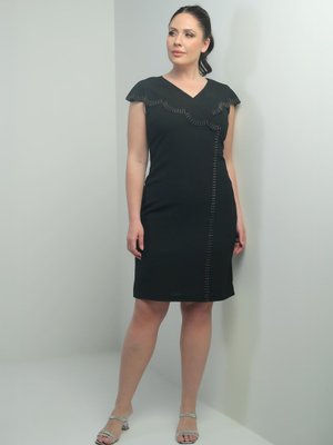 Siyah Büyük Beden Abiye Elbise