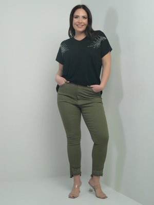 Haki Büyük Beden Pantolon