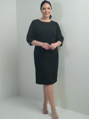 Siyah Büyük Beden Abiye Elbise