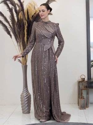 Vizon Bergüzar Abiye Elbise Vizon Bergüzar Abiye Elbise