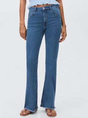 Donuk Mavi İspanyol Paça Jean Pantolon