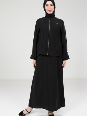 Siyah Ceketli Elbise