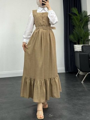 Vizon Top Düğmeli Gömlekli İkili Takım Jile