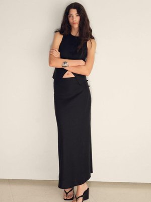 Siyah Uzun Etek