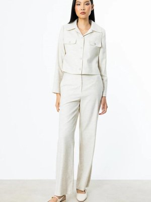 Kum Yan Cepli Bol Paça Pantolon Kum Yan Cepli Bol Paça Pantolon