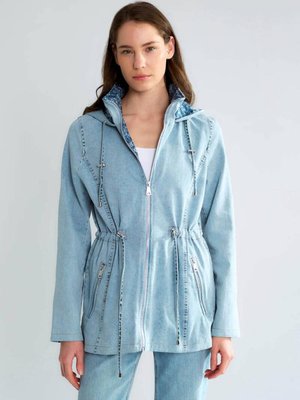 Lacivert İçi Astarlı Trençkot Lacivert İçi Astarlı Trençkot