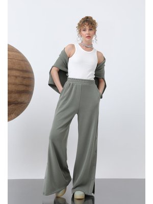 32157pnt Yanlar Çıt Detaylı Pantolon