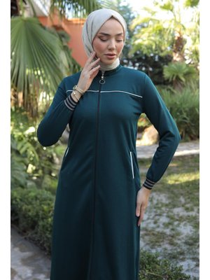 Zümrüt Şeritli Kap