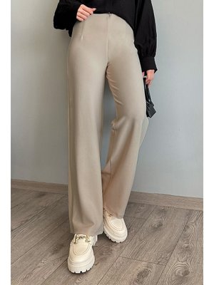 Pensli Palazzo Bej Pantolon Pensli Palazzo Bej Pantolon