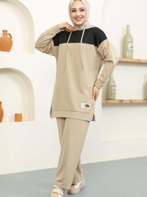 Vizon Kapüşonlu Spor İkili Takım Vizon Kapüşonlu Spor İkili Takım