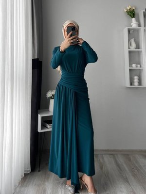 İndigo Candy Kumaş Elbise