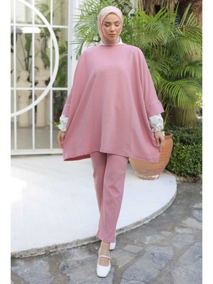 Gül Yarasa Kol İkili Takım