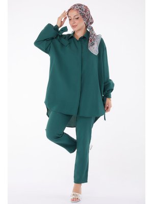 Zümrüt Kol Detaylı İkili Takım