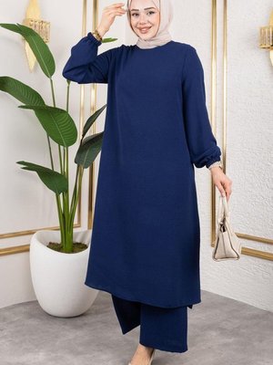 Lacivert Klasik Aerobin İkili Takım