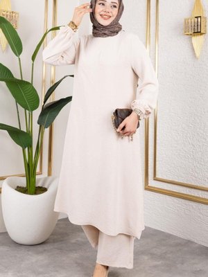 Bej Klasik Aerobin İkili Takım